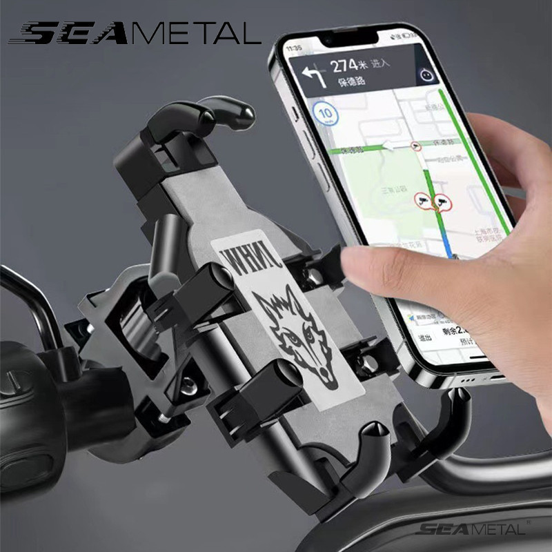 SEAMETAL 360° Rotation Motorcycle Phone Holder MotorBikes Bicycles - View #6
