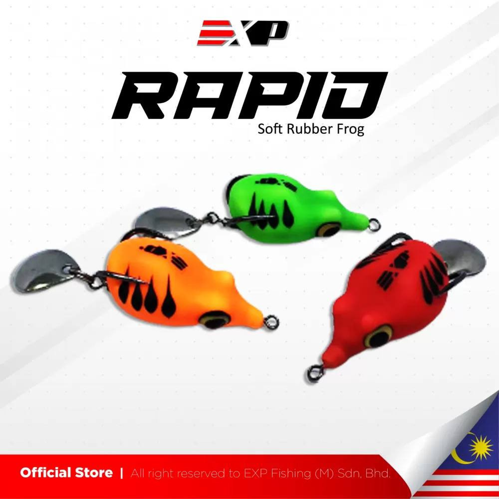 EXP RAPID SOFT FROG 1 + 1 35mm 7 g (MADE IN THAILAND) | Shopee Malaysia