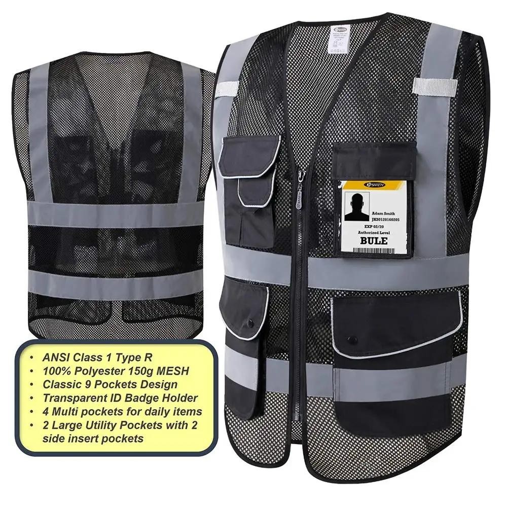 Reflective Safety Vest High Visibility blank XXXL Motorcycle Jacket ...