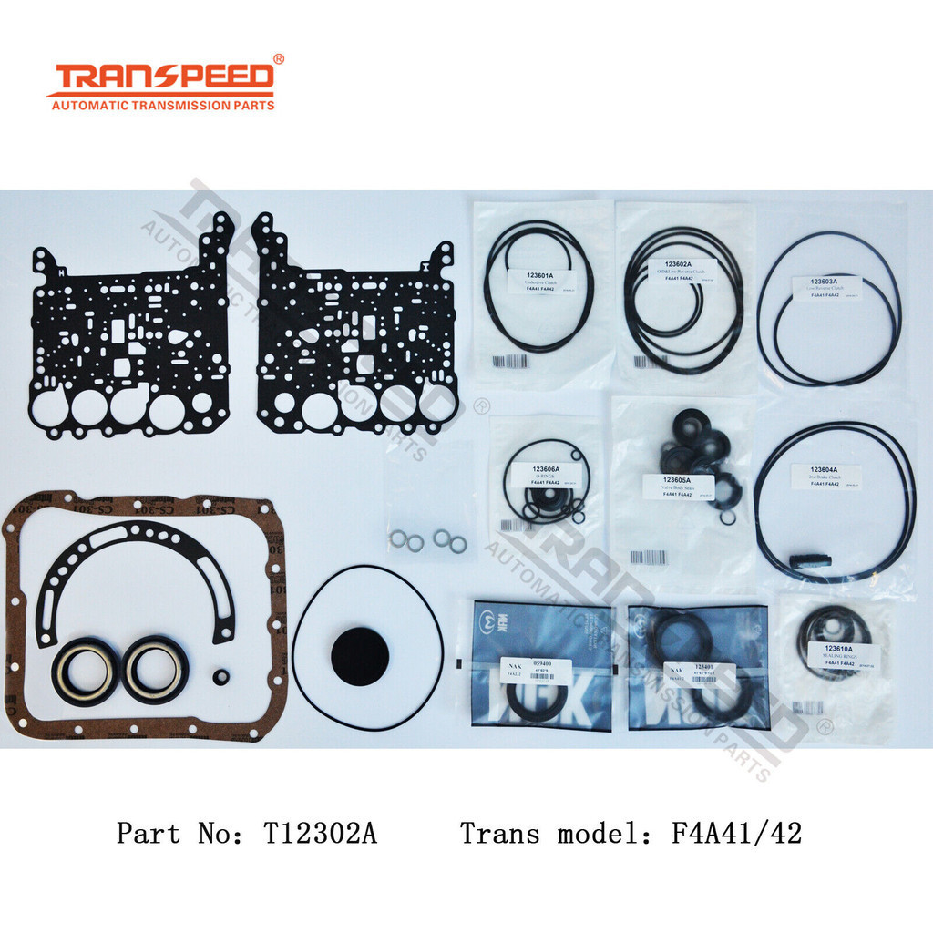 TRANSPEED F4A41 F4A42 Transmission Rebuild kit Overhaul Gasket Seal For