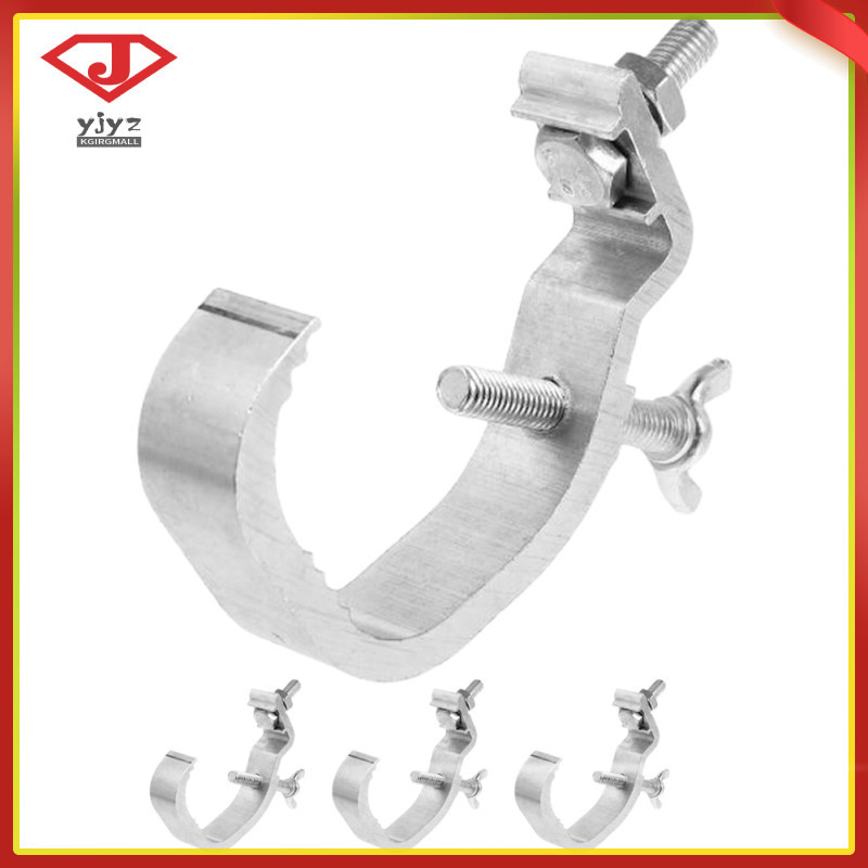 Lot De 4 Pinces Lourdes En Alliage D'aluminium Pour Trusses DJ - Charge Max 150kg - Filetage M10