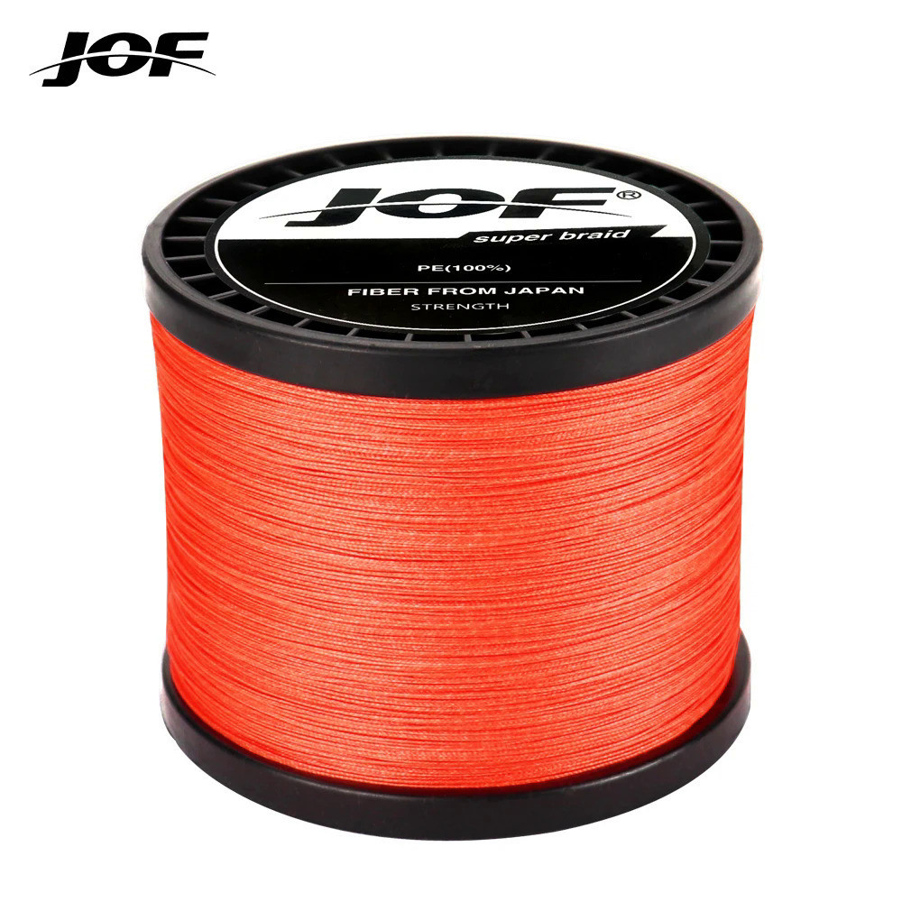 JOF Fishing Line 1000M 4 Strand Braided Multifilament Fishing Line PE