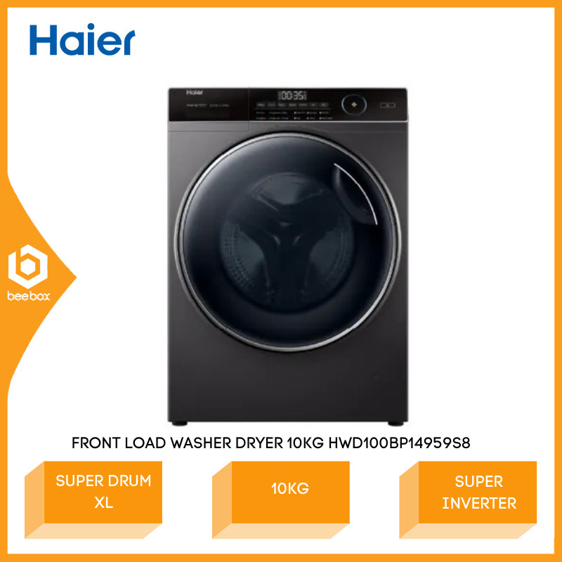 Haier Front Load Washer Dryer 10KG Super Inverter HWD100-B14959S8 ...