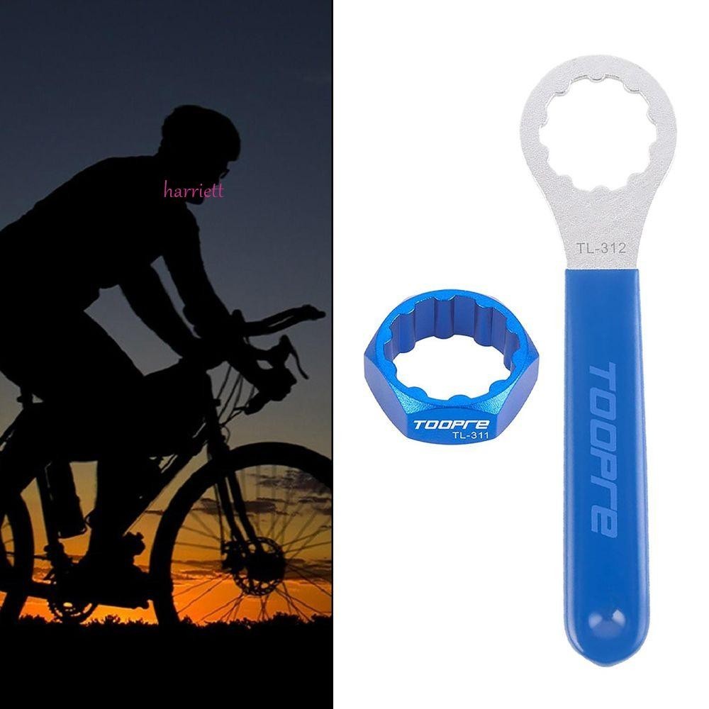 HARRIETT Bicycle Disassembly Tool 10Tooth Pedals 1PC Spindle Shaft