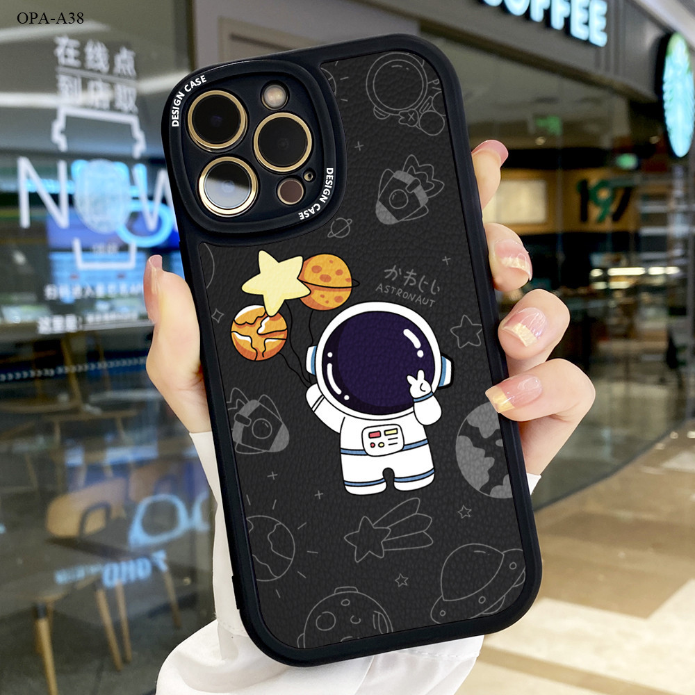 OPPO A38 A58 A78 4G Cartoon Cute Space Astronaut Case T5 | Shopee Malaysia