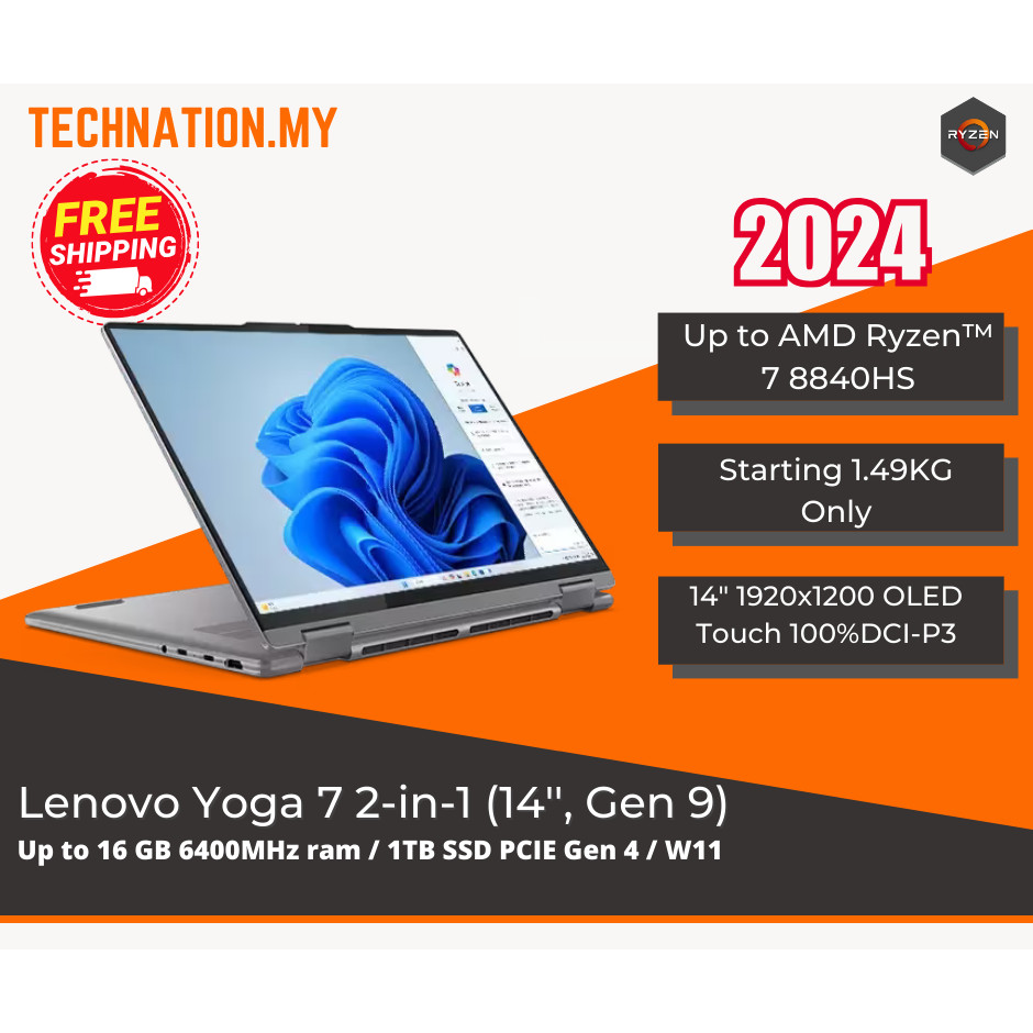 HPDELGB Replacement For Lenovo Yoga 7i 14