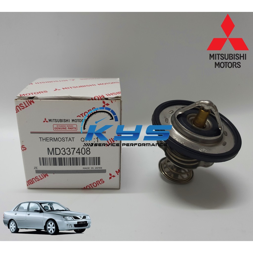 MITSUBISHI THERMOSTAT 76°C with seal # PROTON PERDANA 2.0, WAJA 1.6 ...