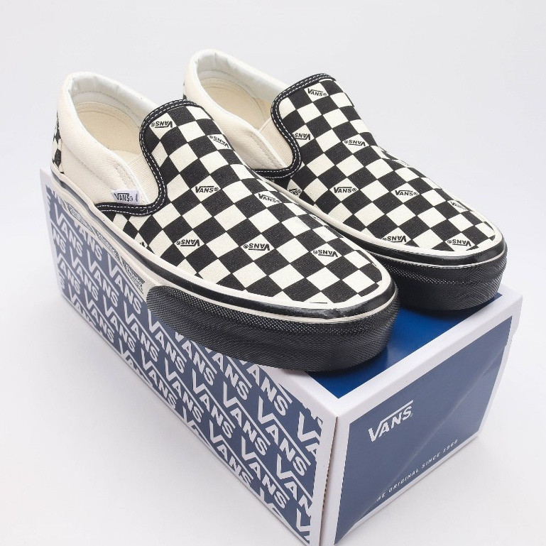Vans slip-on checkerboard standard California low casual shoes | Shopee ...