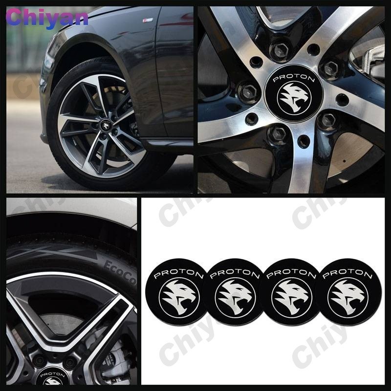 4Pcs 60mm Car Wheel Center Rim Hub Caps Cover Trim Hubcaps 56mm Logo ...