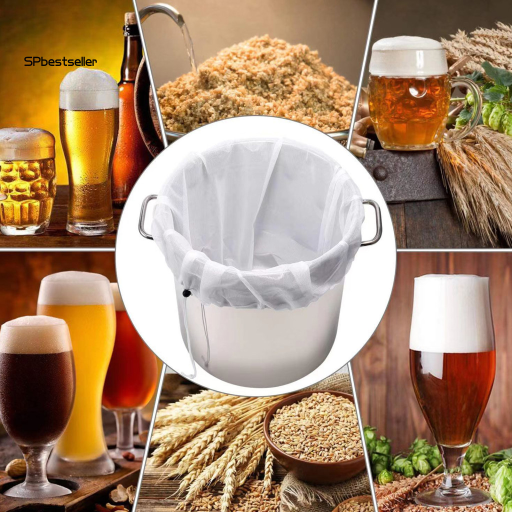 Sp Mash Trough Replacement Bag Home Brewing Filter Bag 2pcs Reusable