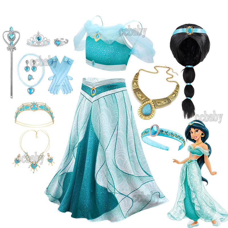 Jasmine Costumes For Kids Aladdin Jasmine Children's Jasmine Costume  Jasmine Halloween