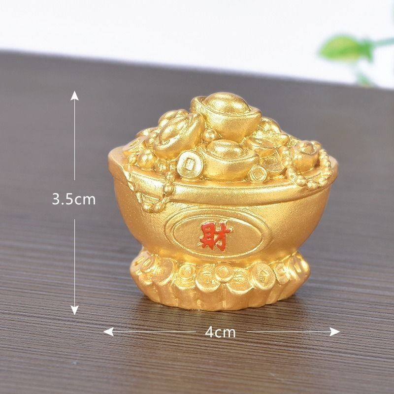 Wealth Rolling Micro Landscape Diy Ornaments Resin Crafts New Year 