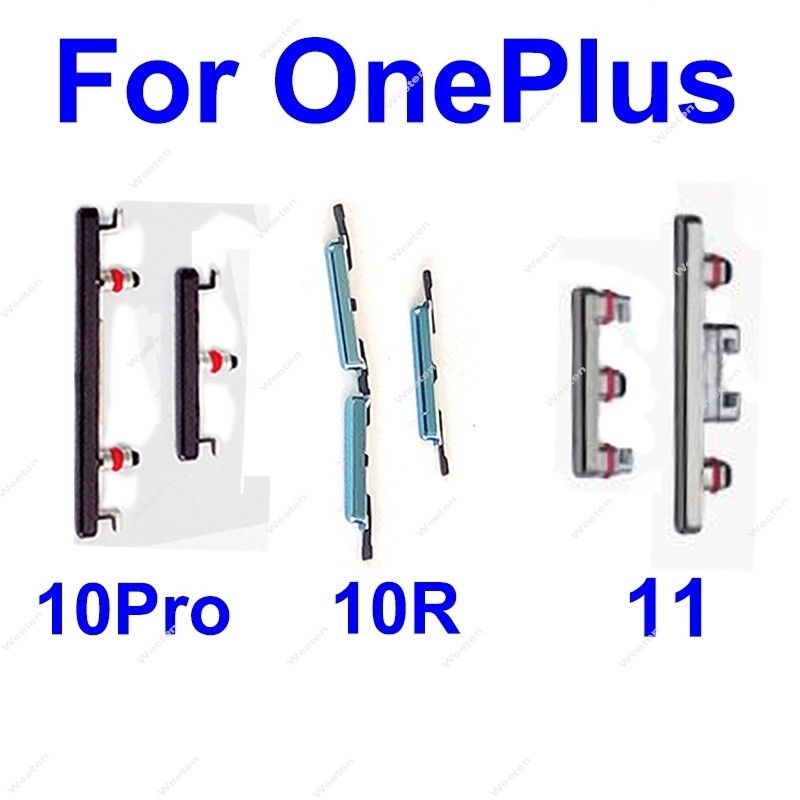 For Oneplus OnePlus 1+ 11 10 Pro 10R ON OFF Power Volume Button Mute ON ...