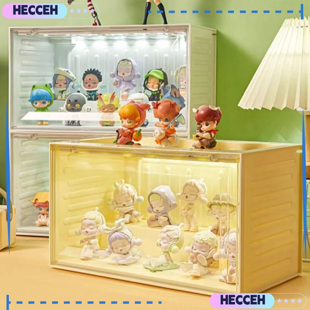 HECCEH1 Figures Display Box, Kawaii Handmade Doll Holder, Durable Cute ...
