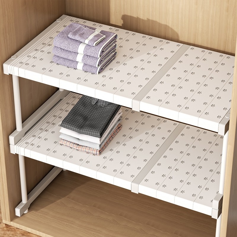 FORYO Clothes Rack Wardrobe Storage Stackable Shirt Device Can Be ...