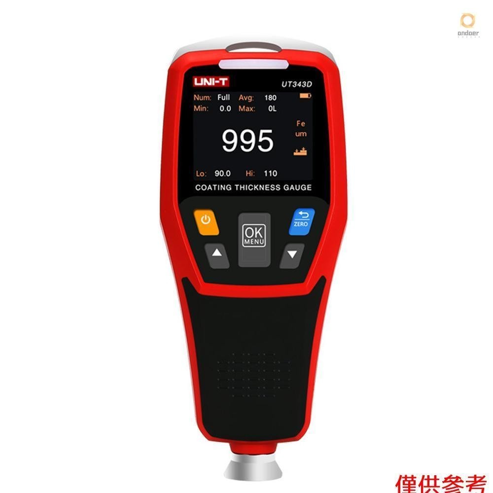 UNI-T Digital Coating Thickness Gauge Car Paint Film Meter 0-1250um ...