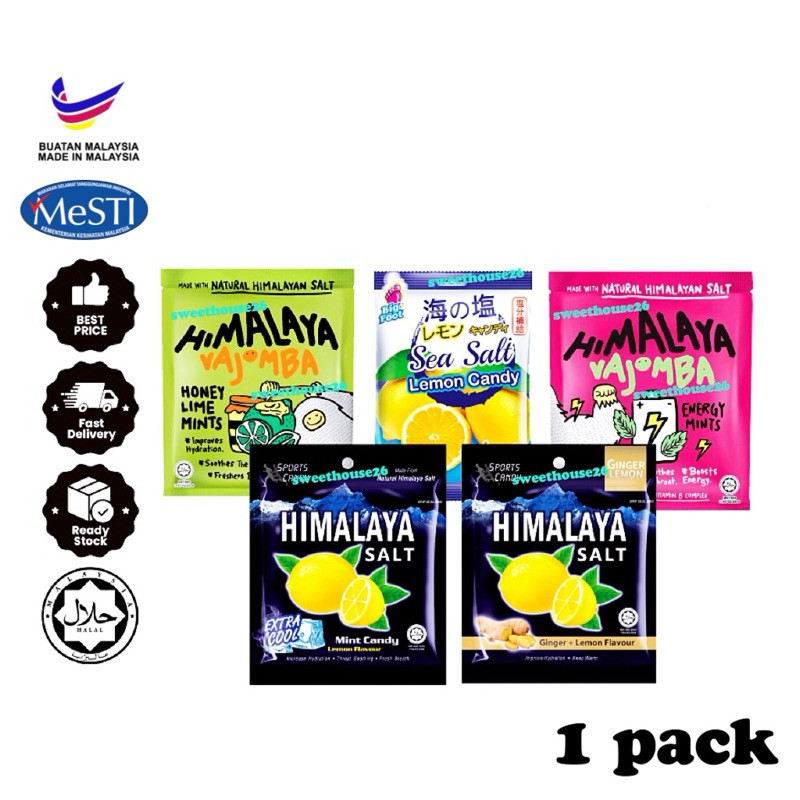 Himalaya Salt Sports Candy / Himalaya Vajomba (15g/pack) | Shopee Malaysia