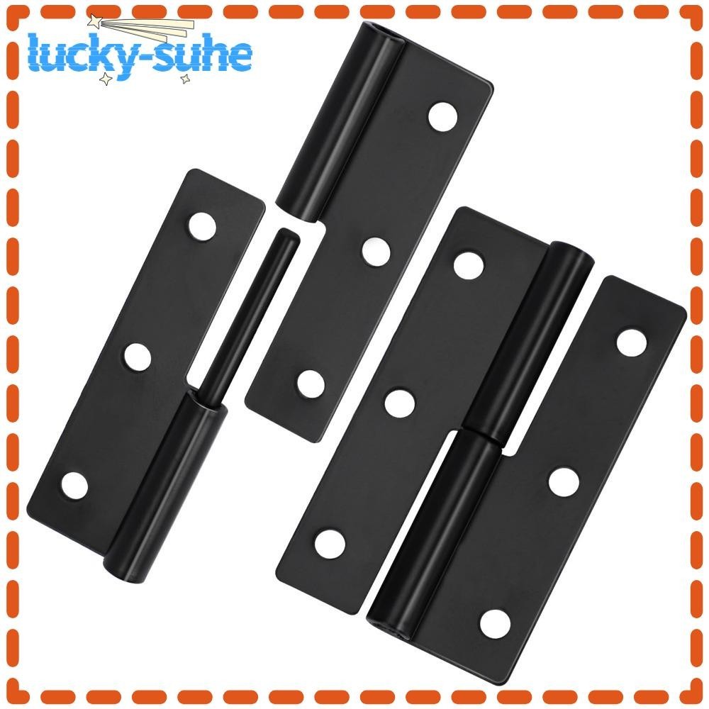 LUCKYSUHE 2Pcs Detachable Small Hinges, 2.5 Inch Stainless Steel Lift