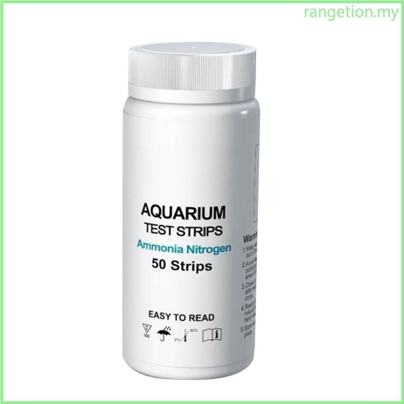 RAN Aquarium Swimming Pool PH Test Strips Water Quality Test Paper Tool Easy To Read Shopee