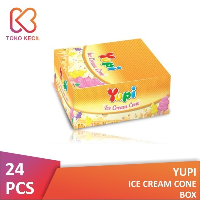 Yupi Ice Cream Cone Box 24 Pcs Shopee Malaysia