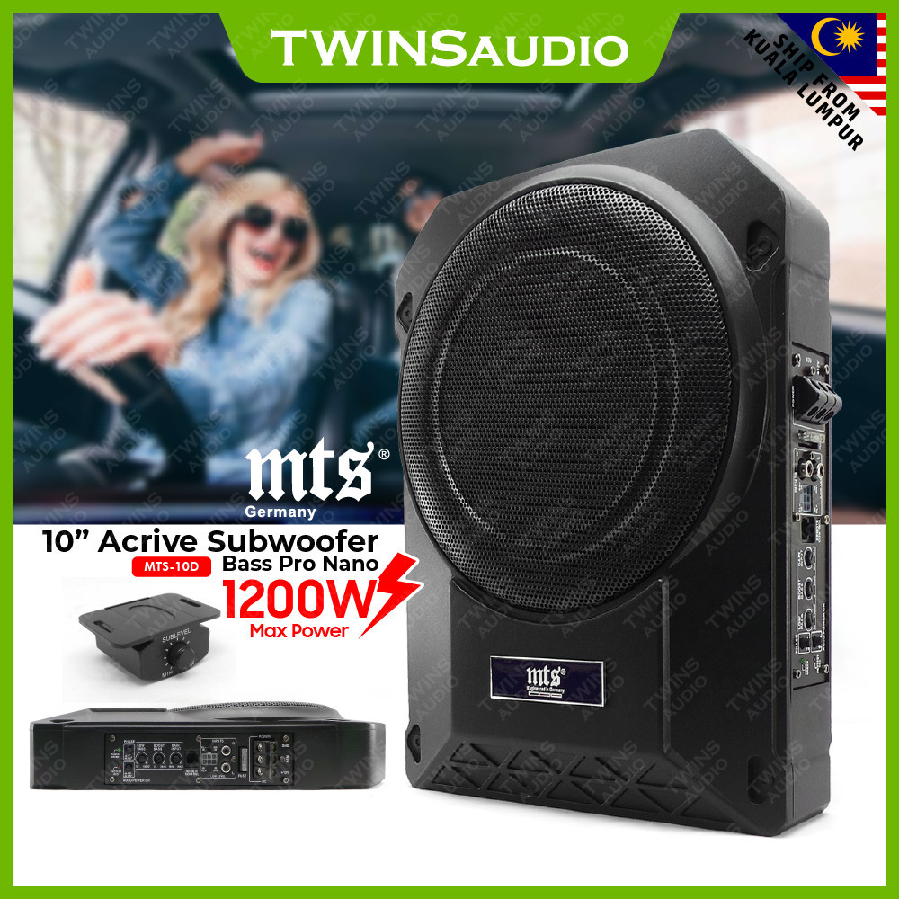 1200W RGB Subwoofer, Slim Underseat Car ... - Djibouti - View #4