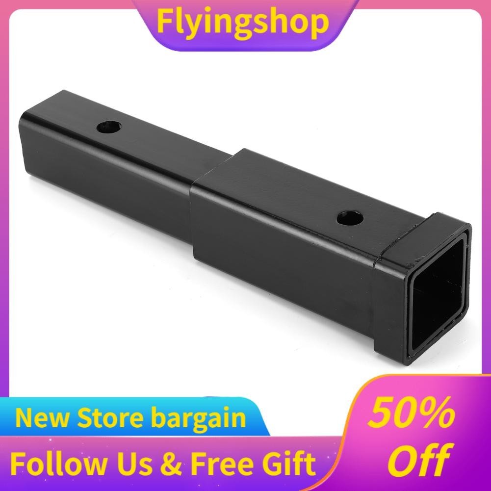 Flyingshop Hitch Extension Adapter Square Tube Steel Receiver Extender ...