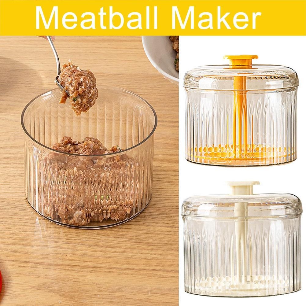 Translucent Meatball Maker Kitchen Extruded Meatball Making Tool Ground ...