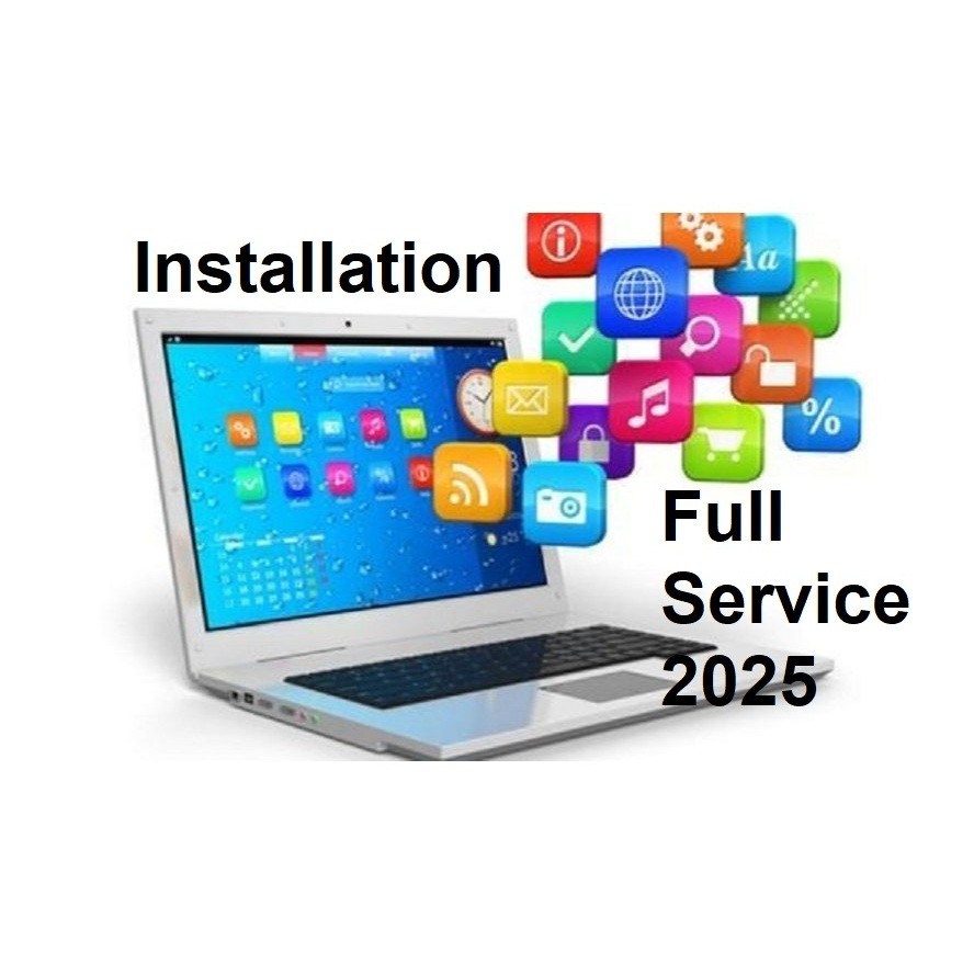 Any PC macOS Services Software Installation Subcription Type | Shopee ...