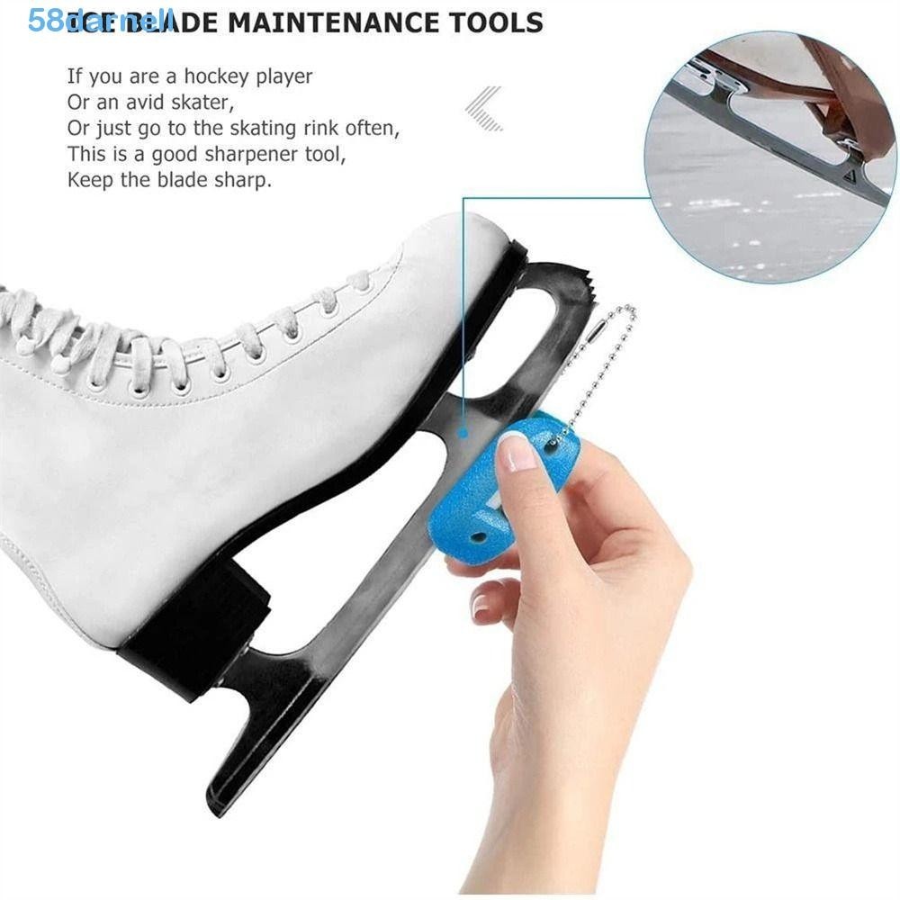 DARNELL Ice Skate Sharpener Winter Skating Sport Double Side Portable ...
