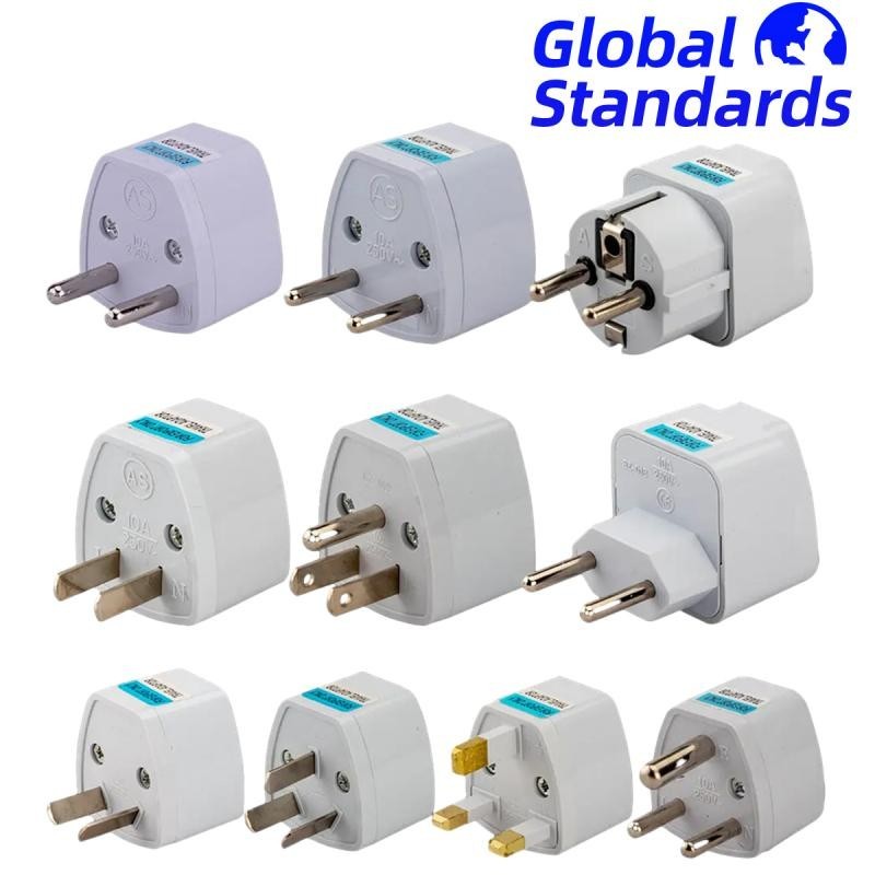 Universal AU Australian Plug Adapter EU/US/UK/AU/GER/South Africa ...