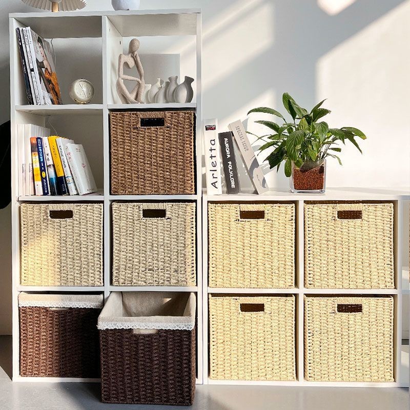 Ready Stock Bakul Rotan Kallax Ikea Foldable Basket Rattan Basket Kotak ...