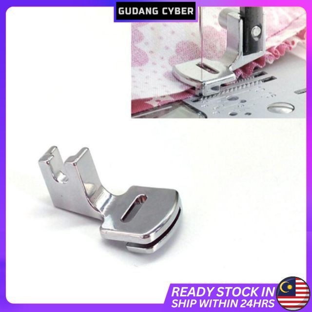GC TAPAK KEDUT Mesin Bimbit GATHERING FOOT Fold Rolled Hem Presser Foot ...