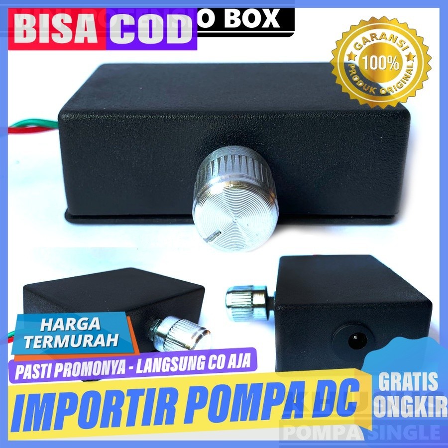 Mini Single DC Pump Potentiometer Box - Sprayer Pump Speed Controller ...