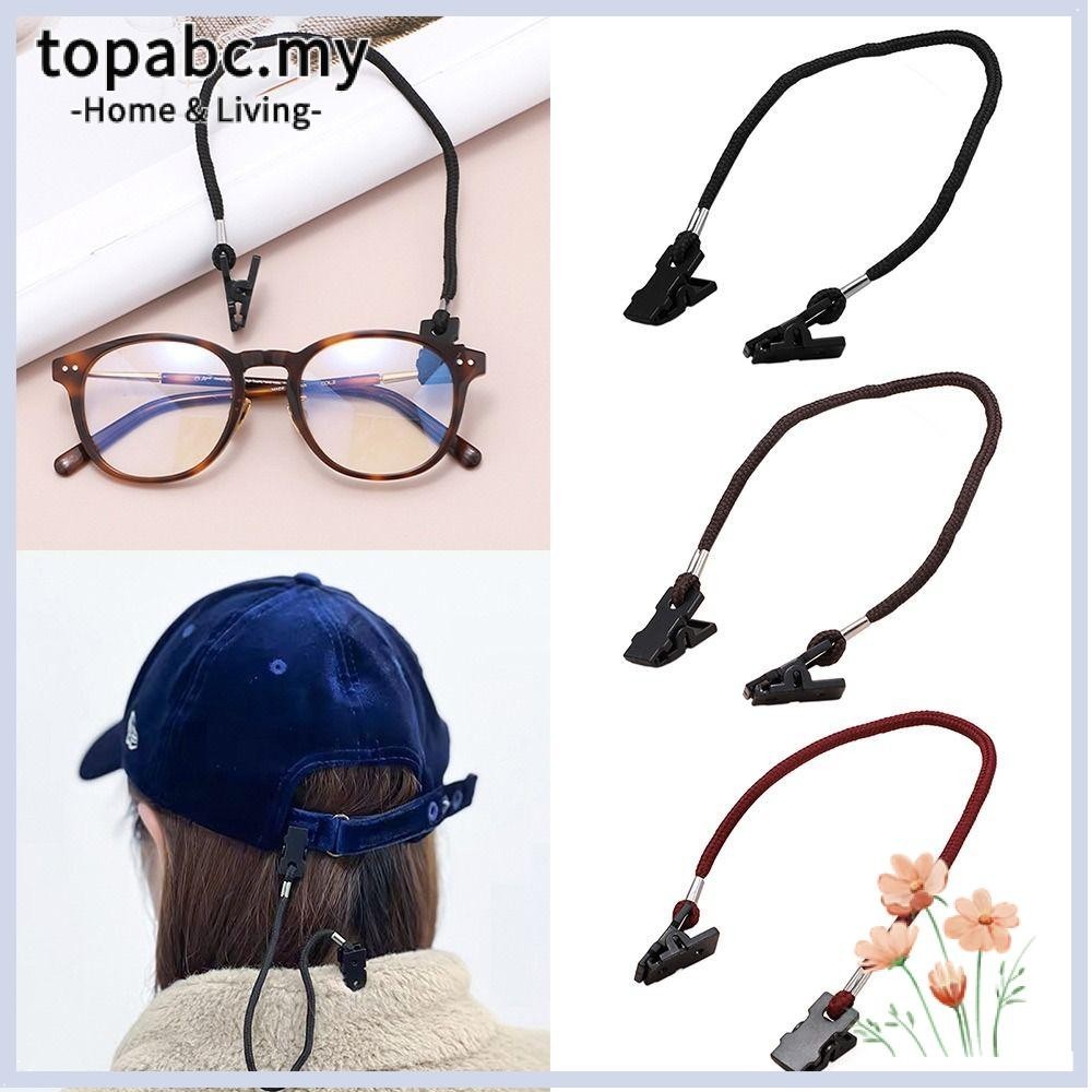 TOPABC Hat Strap Clips, Hat Cord Strap Windproof Clips Hat Retainer ...