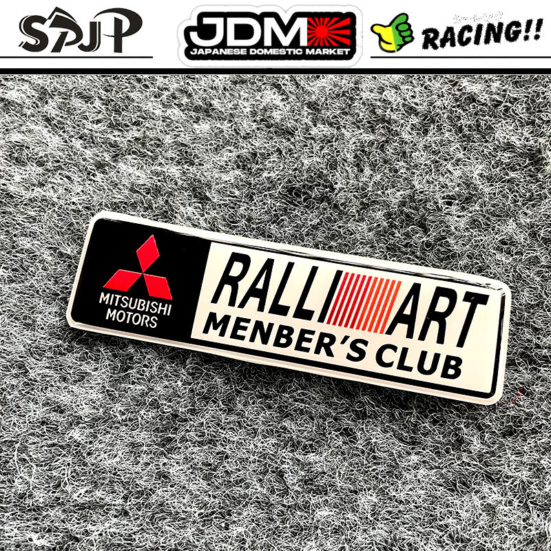 Mitsubishi Evo Rally Art Colt Racing Car Modification 3D Car Sticker ...
