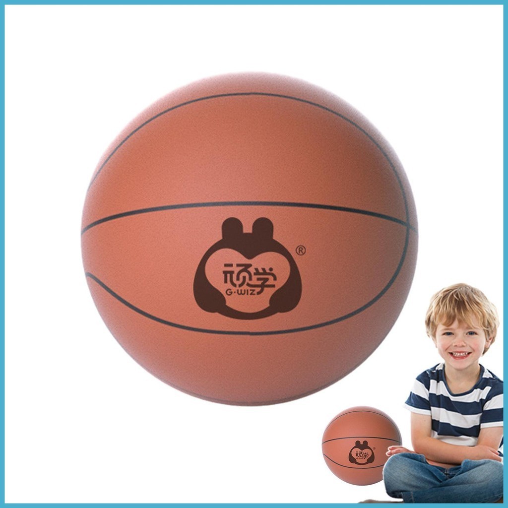 Ballon De Basket Silencieux En Mousse - Taille 7, Idéal Pour Intérieur Et Enfants