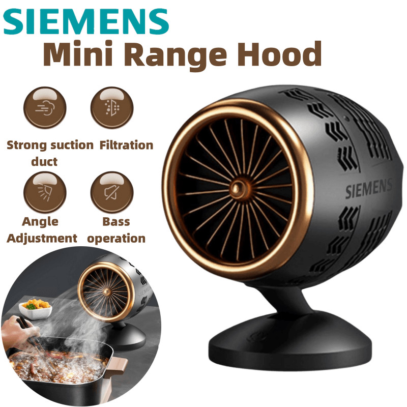 Siemens Home lrnmy Mini Range Hood USB Rechargeable Portable Kitchen
