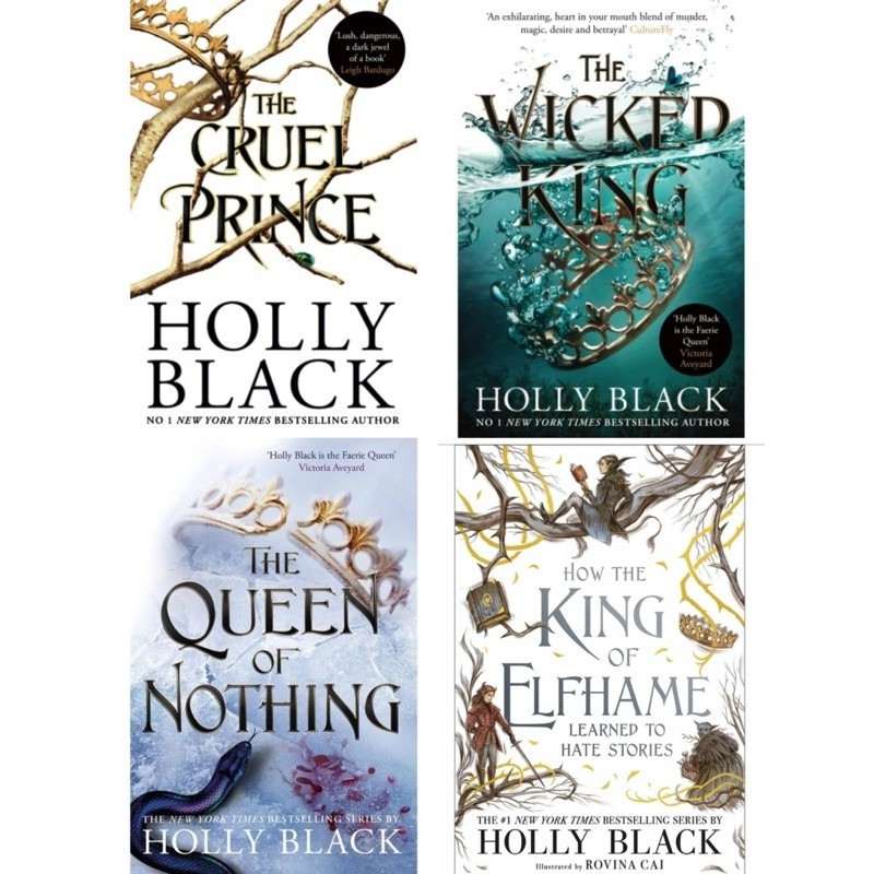 Holly Black Series 4 books - The Queen of Nothing / The Wicked King ...