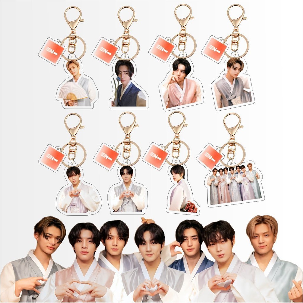 Kpop Enhypen New Acrylic Keychain New Bag Pendant Bag Accessories ...