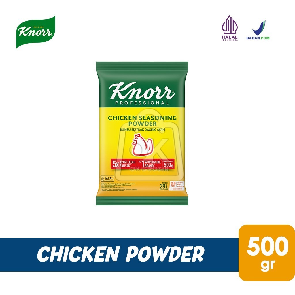 Knorr Chicken Seasoning Powder/Chicken Meat Extract Seasoning (Pouch ...