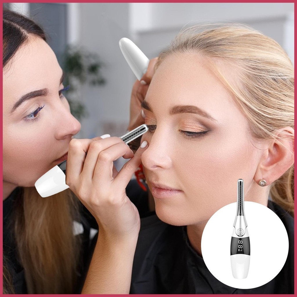 Eye Lash Warmer Curlers Rechargeable Electric Eyelash Warmer Wand Constant Temperature Eyelash