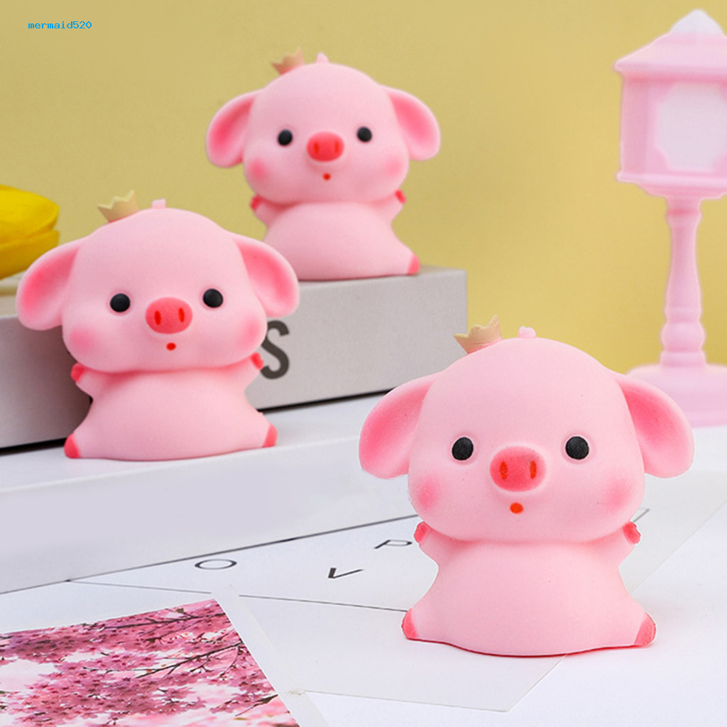 ME.B Stress Relief Pig Toy Relaxation Pig Squeeze Toy Adorable Pig ...