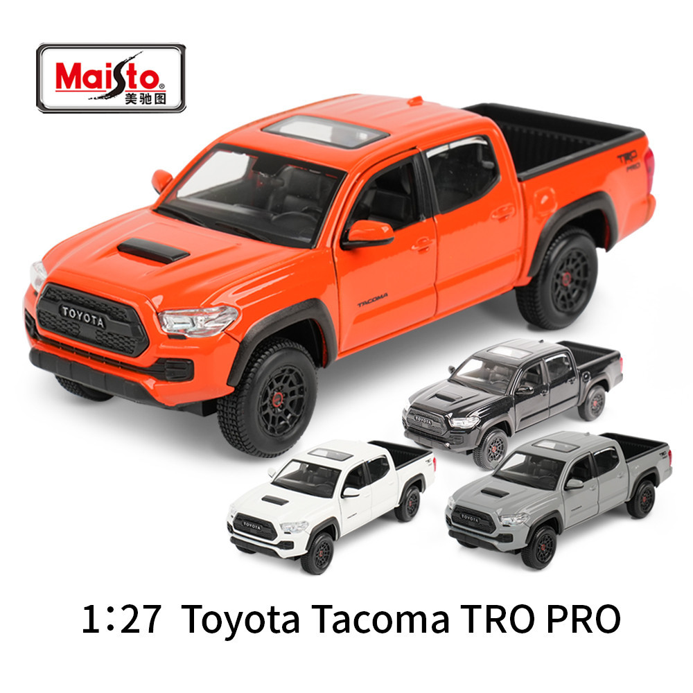 Maisto 1:27 2023 Toyota Tacoma TRD PRO Pickup Static Die Cast Vehicles ...