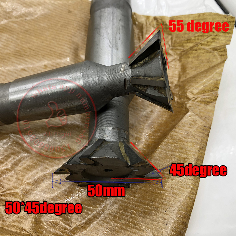 Insert alloy taper shank dovetail groove milling cutter dovetail cutter