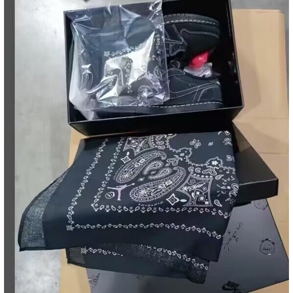 travis scott x air jordan 1 bandana