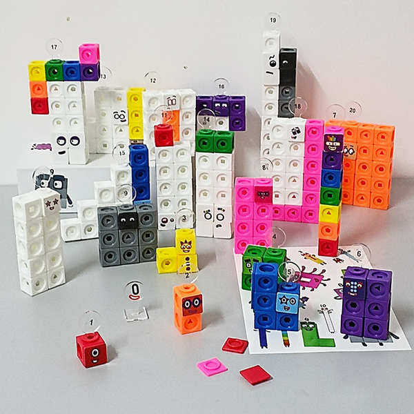 numberblocks Magic Digital Cube Digital Building Building Stiker ...