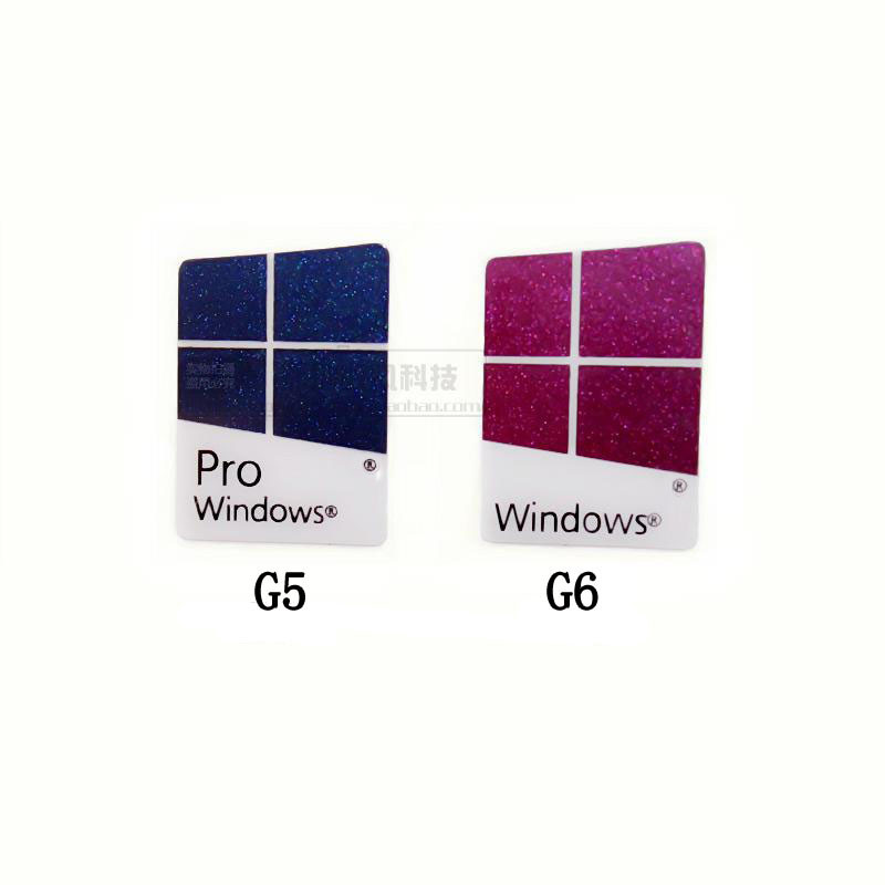 New Sticker Notebook Desktop Computer Windows10 Sticker WIN10 PRO Label ...