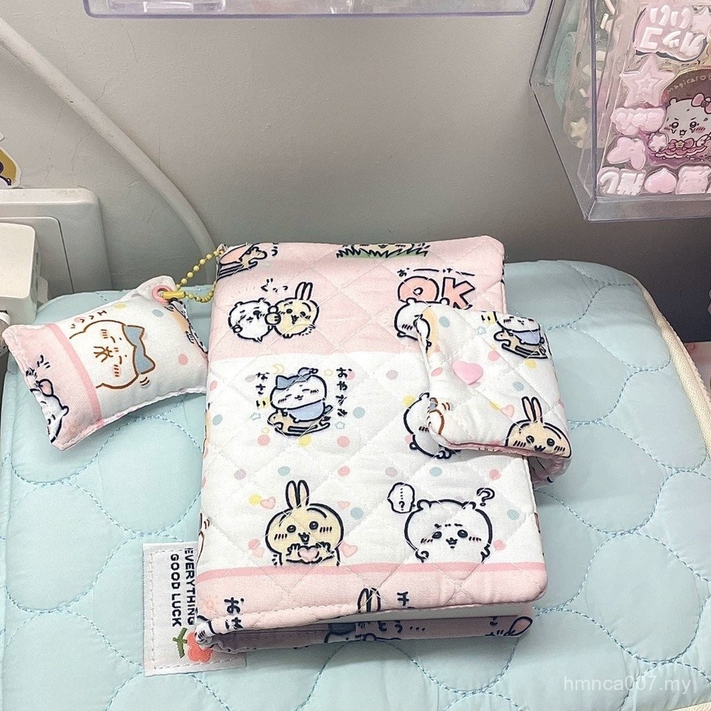 Chiikawa Book Clothes Pink Brick Yu Bai a5a6 Book Clothes Original ...