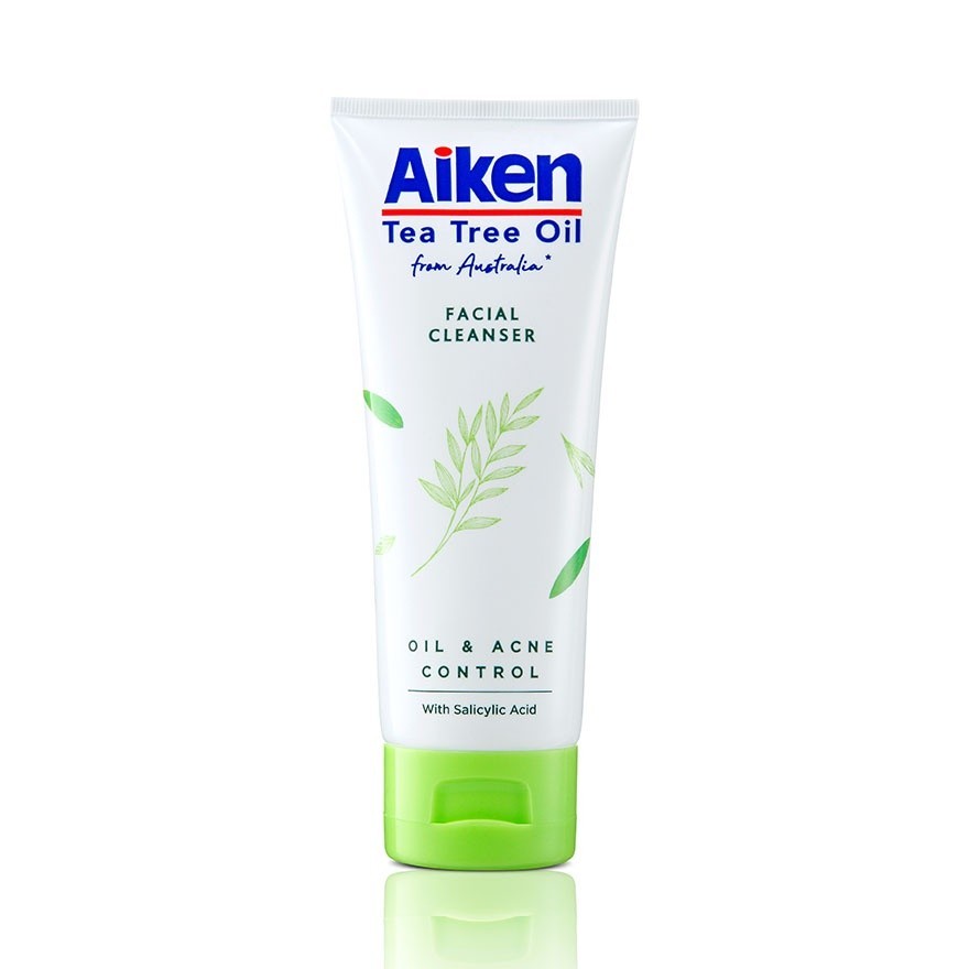 Aiken Tea Tree Oil Facial Cleanser 100g Oil and Acne Control (Exp 01/2026) Shopee Malaysia