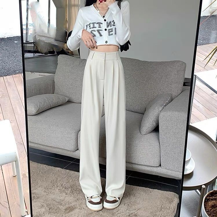 High Waist Wide Leg Suit Pants main image 1